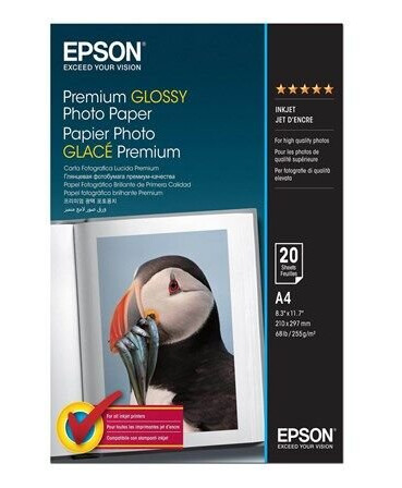 Epson Paper Photo Prem. Glossy A4 20sh Epson Paper Photo Prem. Glossy A4 20sh