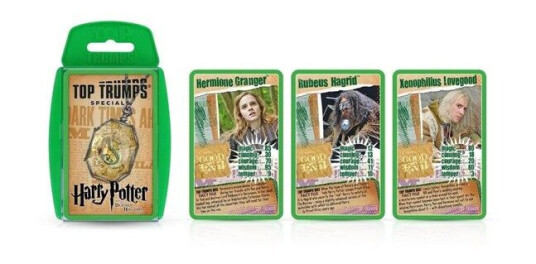 Winning Moves Harry Potter & The Deathly Hallows Part 1 Top Trumps Card Game ENGLISH