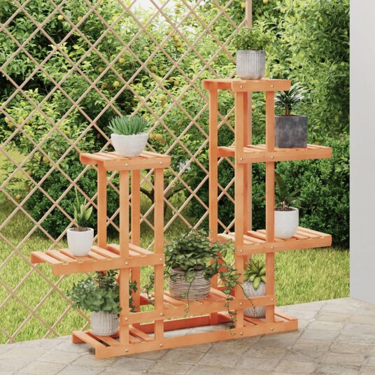 vidaXL Blomsterstativ 110x25x96 cm heltre gran