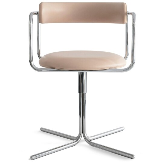 Friends & Founders FF Svingstol Tan Skinn / Krom