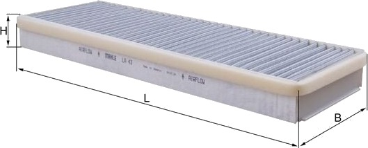Kupefilter MAHLE LA 43 Kupefilter MAHLE LA 43