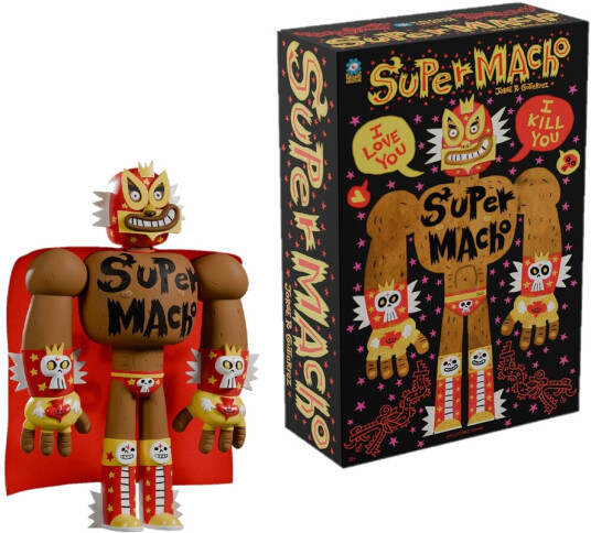 Kaleidos Super Macho: ''Luchador'' Limited Edition Art Vinyl Figure Kaleidos Super Macho: ''Luchador'' Limited Edition Art Vinyl Figure