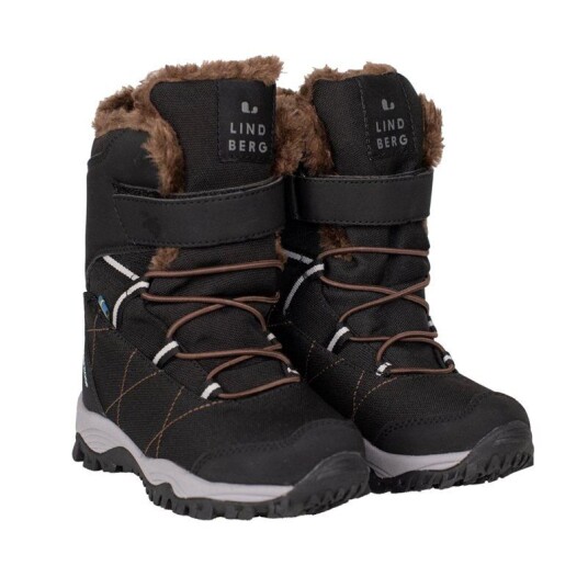 Lindberg Arctic Snow Boot, High Black/Brown Black/Brown 35 Lindberg Arctic Snow Boot, High Black/Brown Black/Brown 35