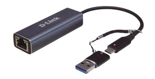 D-Link DUB-2315 - network adapter - USB-C / Thunderbolt 3 - 2.5GBase-T x 1 D-Link DUB-2315 - network adapter - USB-C / Thunderbolt 3 - 2.5GBase-T x 1