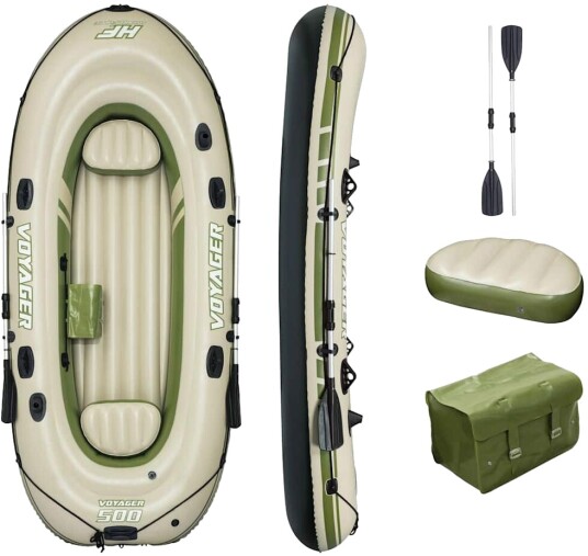 Bestway Oppblåsbar båt Hydro Force Voyager 500 348x141 cm Bestway Oppblåsbar båt Hydro Force Voyager 500 348x141 cm