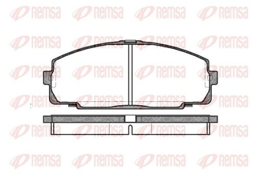 Bremseklosser REMSA 0421.00 Bremseklosser REMSA 0421.00