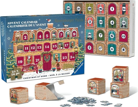 Ravensburger Puslespil-Julekalender - MULTI COLOURED - One Size