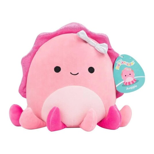 Squishmallows Auggie Kosedyr 19 cm Blekksprut