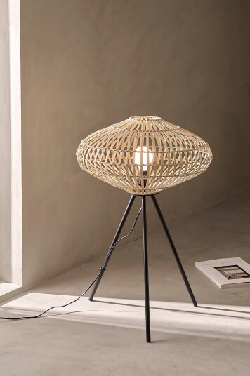 Ellos Home   Gulvlampe Belize   Natur
