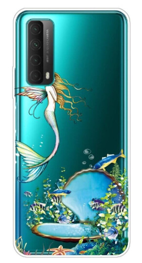 INCOVER Huawei P Smart (2021) Gjennomsiktigt Plastikkdeksel m. Havfrue
