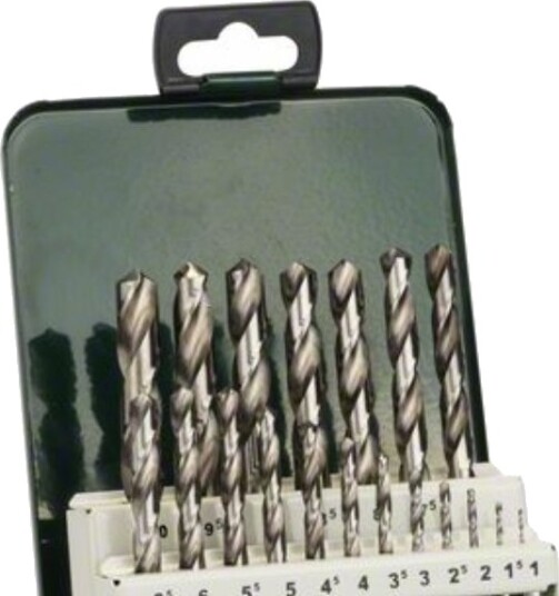 Bosch Tilbehør 2609255062 Spiralbor For Metall-Sett (19 Deler) 1–7,5 Mm