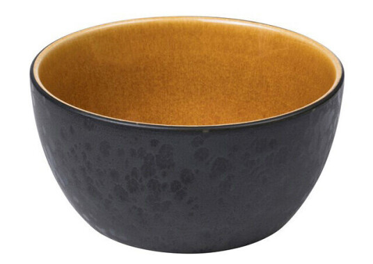 Bitz skål Ø 14 cm svart Svart-amber Bitz skål Ø 14 cm svart Svart-amber
