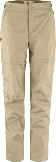 Fjellreven Women"s Abisko Hike Zip Off Trousers Fossil 42/R