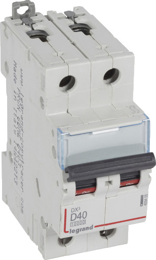 Legrand DX³ MCB automatsikring D40 2P 2M 10/16kA