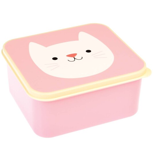 Rex London Matboks Rosa med pusekatt Rex London Matboks Rosa med pusekatt
