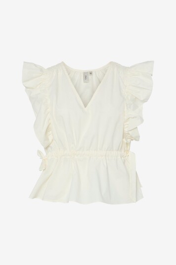 Y.A.S - Bluse yasUlea SL Top - Hvit Y.A.S - Bluse yasUlea SL Top - Hvit