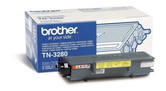 Brother TN3280TWIN / TN 3280 2-Pack Black Toner - Laser toner Svart