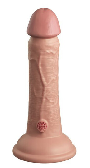 Pipedream - King Cock King Cock Elite: Dual Density Silicone Cock, 18 cm, lys Pipedream - King Cock King Cock Elite: Dual Density Silicone Cock, 18 cm, lys