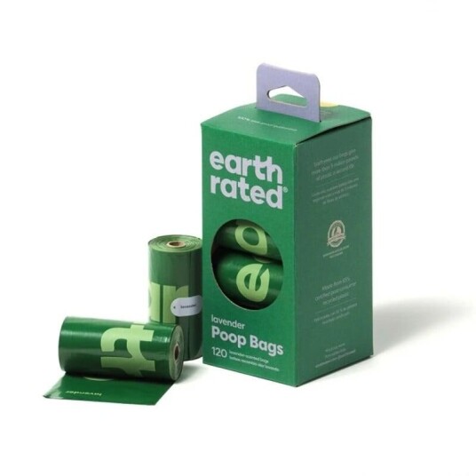 Earth Rated Bio-hundeposer Lavender Refill 120 stk