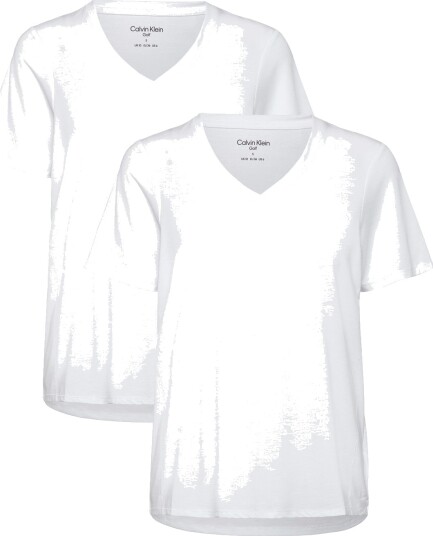 Calvin Klein Golf Tia 2 Pack Relaxed Tee White XL Calvin Klein Golf Tia 2 Pack Relaxed Tee White XL