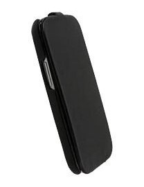 Krusell Slimcover - Beskyttende Deksel For Mobiltelefon - Lær - Svart - For Samsung Galaxy S Iii