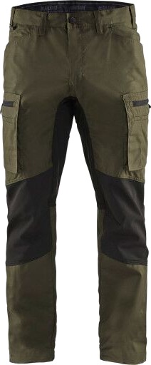 Blåkläder Workwear Unite servicebukse, olivengrønn, str. C62