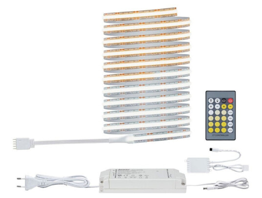 MaxLED 1000 LED Strip Full Line COB Basic Set 25,5W 2700 6500 Kelvin 3 meter Hvit