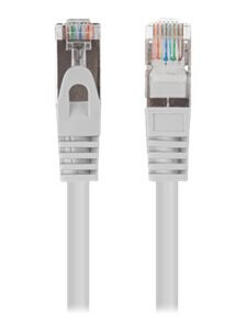 Lanberg Koblingskabel Rj-45 Hann Til Rj-45 Hann 1.5 M 5.7 Mm Foliebelagt Uskjermet Tvinnet Kabelpar F/Utp Cat 6 Med Støvel Uten Hindringer Up To 10 Gbps Data Transfer Rate Gray Ral7035 En Pakke 10