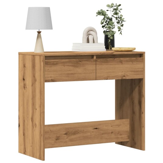 Konsollbord artisan eik 89x41x76,5 cm konstruert tre 8721158556189