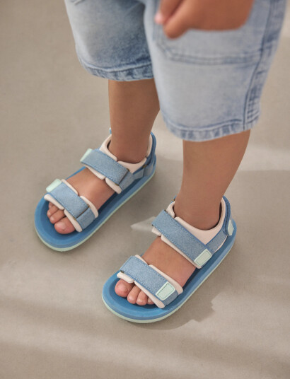En Fant Sandal Velcro Blue 26 En Fant Sandal Velcro Blue 26