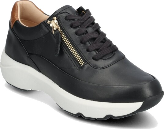 Clarks Tivoli Zip D Black 36