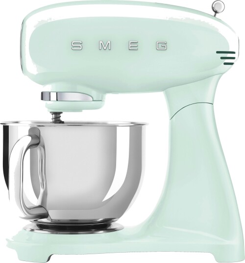 Smeg 50's Style Kjøkkenmaskin 4,8L 800W Pastellgrønn med tilbehør Smeg 50's Style Kjøkkenmaskin 4,8L 800W Pastellgrønn med tilbehør
