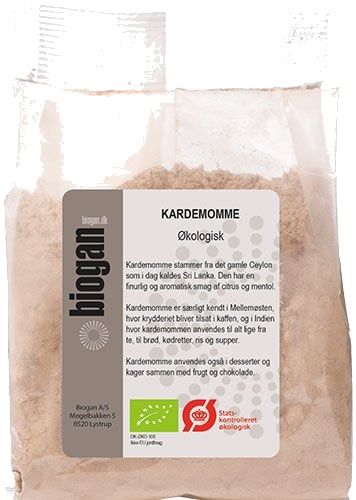 Biogan Kardemomme Øko - 50 g