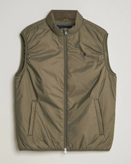 Morris Bradley Padded Vest Olive