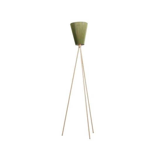 Northern - Oslo Wood Gulvlampe Beige/Olive