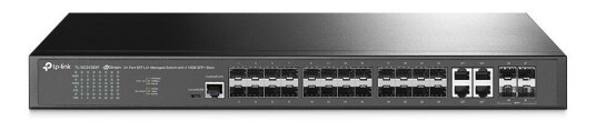 TP-LINK TL-SG3428XF JetStream 24-Port SFP L2+ Managed Switch with 4 10GE SFP+ Slots