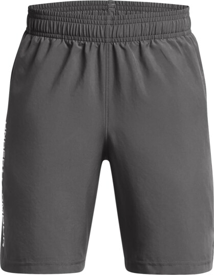 Under Armour Shorts UA Woven Wdmk Castlerock Under Armour 10 12 år 140 152 Shorts Grå
