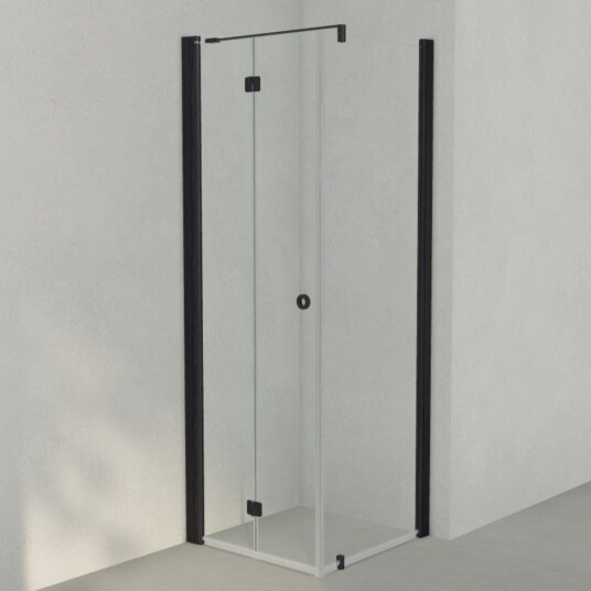 INR Iconic Nordic Rooms Dusjhjørne Linc 13 Flex Original Svart Matt / 70x70cm Venstre Hengslet INR Iconic Nordic Rooms Dusjhjørne Linc 13 Flex Original Svart Matt / 70x70cm Venstre Hengslet