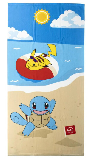 Pokemon Strandhåndkle Beach Chill