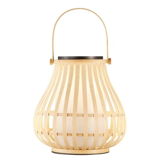 Nordlux Leo To Go LED Solcelle Lampa Bamboo