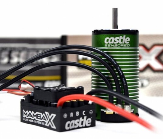 Castle Creations 010015506 Mamba X 25.2V WP ESC/1512-1800kV Moto