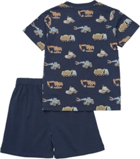 Minymo T shirt+Short Sett Blue Nights (140 / 10 år)