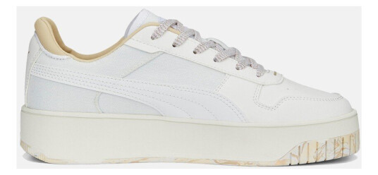 Puma Carina Street Better Puma White-Puma White-Granola 40 (Uk 6.5) Sneakers