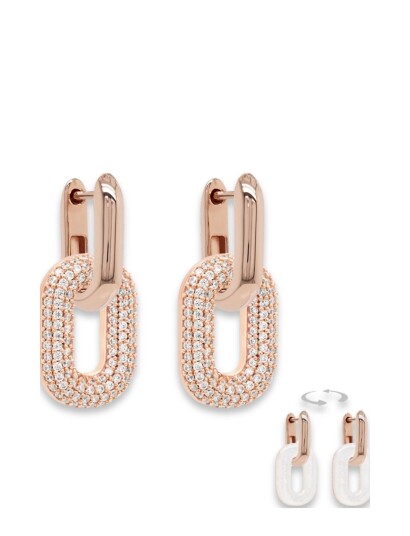 MARMARA STERLING Goldplated Link Earrings |Rosa |One Size MARMARA STERLING Goldplated Link Earrings |Rosa |One Size