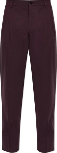 Dolce & Gabbana Herre Bukser Rød M,