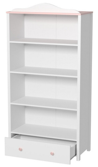 Hylle Luna 85x42x171 cm Hvit Hylle Luna 85x42x171 cm Hvit