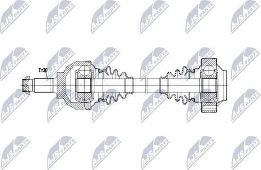 Nty Drivaksel NTY NPW BM 218