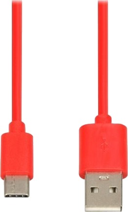 Ibox Usb-Kabel Usb-C Hann Til Usb Hann Usb 2.0 2 A 1 M Rød