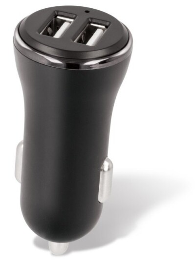 Forever CC-03 Billader 2x USB 3,6A, svart