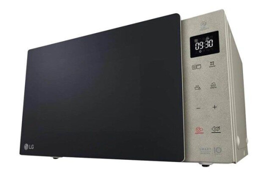 LG NeoChef MH6535NBS   microwave oven with grill   freestanding   black/steel silver